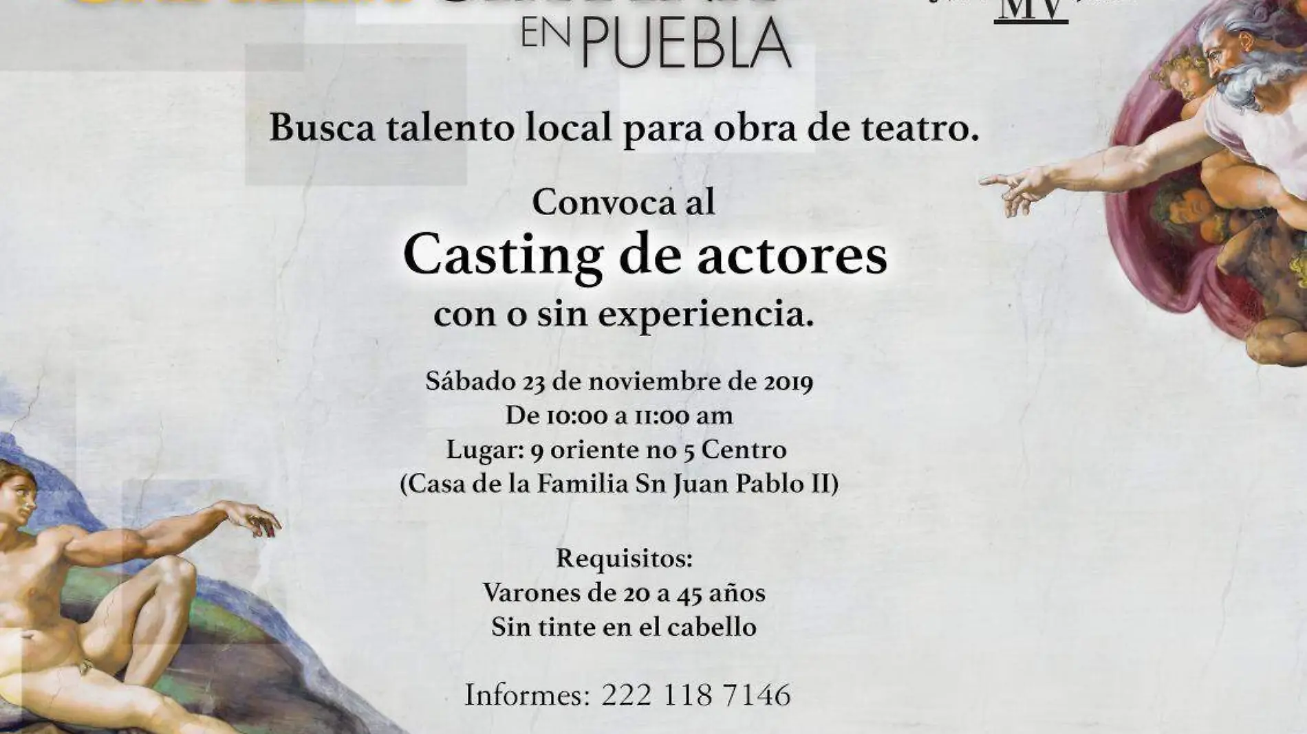 Casting Capilla Sixtina